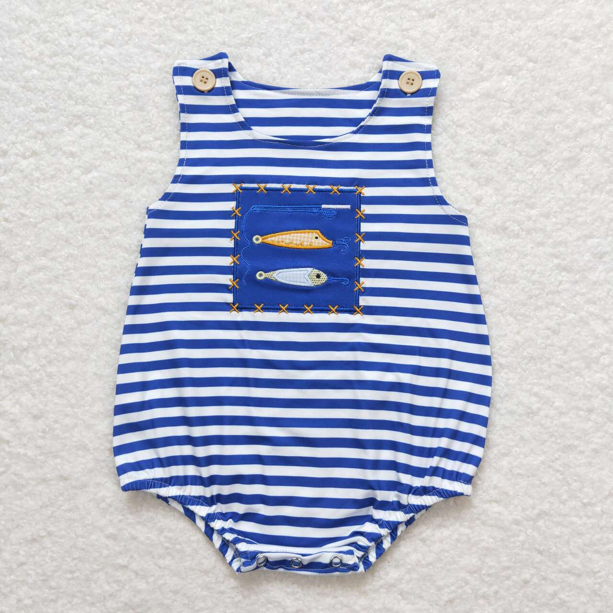 Fish Printed Design Dress For Baby Boy #015 main image 0