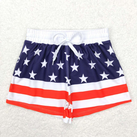 S0188 4th of July star boy shorts