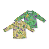 RTS toddler clothes matching clothing dog print boy mardi gras clothing-2026.2.5
