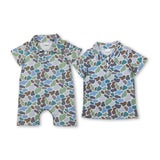 RTS kids matching clothing  camo print clothing summer clothing