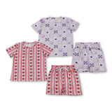 RTS Matching kids clothing berries print clothing baby girl summer clothing-2026.6.1