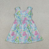 RTS Matching kids clothing seaweed print clothing girl summer clothing-2026.3.24