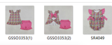 RTS  Matching clothing kids flower  print baby girl summer clothing-2026.5.5