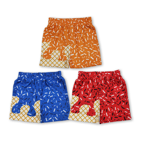 RTS toddler clothes matching clothing ice cream shorts baby summer clothes-2025.10.11