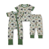 RTS  Matching kids clothing mallard print clothing boy spring clothing-2026.3.6
