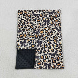 RTS BL0290 baby black leopard blanket
