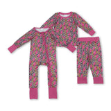 RTS kids matching clothing lightning print clothing girl winter clothing