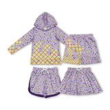 RTS toddler clothes matching clothing ice cream print baby summer clothes-2025.12.30