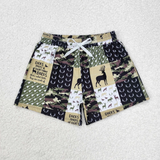 RTS toddler clothes matching clothing camo print shorts baby boy summer swim trunks-2026.2.2