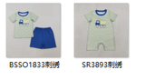 RTS Matching kids clothing embroidery car print clothing baby boy summer clothing-2026.3.24