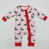 RTS toddler clothes matching mallard print clothing  mama kids christmas clothes-2025.11.5