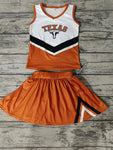 Custom order MOQ:3pcs each design state cheerleading uniforms girl summer skirt set 31