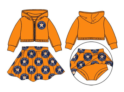 Order Deadline:17th Oct. Split order baby girl clothes state hoodies girl winter outfit 7