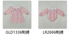 RTS kids matching clothing embroidery heart print clothing girl valentine clothing-2025.10.17