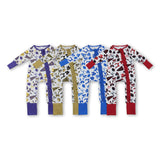 RTS kids matching clothing go team print clothing baby girl winter romper-2025.9.29