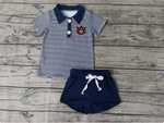 Order Deadline:1st Sept. Split order baby boy clothes state boy summer shorts set