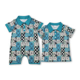 RTS kids matching clothing cowboy print clothing boy summer clothing-2026.1.19