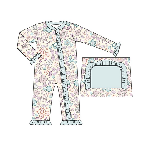 Order Deadline：4th Nov. Split order baby girl flower girl winter romper