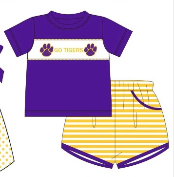 Order Deadline:27th June Split order baby boy clothes state boy summer shorts set