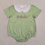 RTS Matching kids clothing embroidery mallard print clothing baby summer clothing-2026.5.20