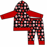 Order Deadline:28th Nov. Split order baby boy clothes smile boy Valentine's Day set