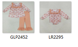 RTS kids matching clothing pumpkin  print clothing girl winter clothing-2025.8.2
