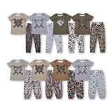 RTS kids matching clothing baseball camo print clothing baby boy winter clothing-2025.12.8