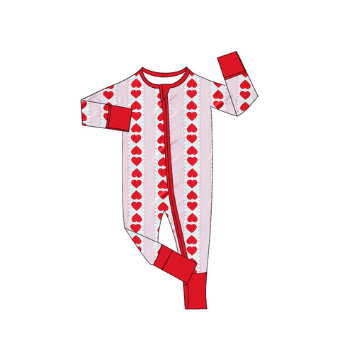 Order Deadline：9th Nov. Split order baby girl love girl Valentine's Day romper