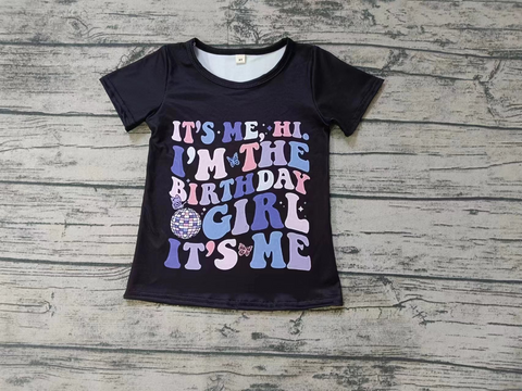 Order Deadline:18th Apr. Split order baby girl clothes 1989 singer girl summer top  3