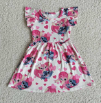 toddler clothes cartoon baby girl summer dress