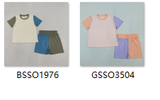 RTS Matching kids clothing berries print clothing baby girl summer clothing-2026.6.1