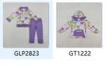 RTS toddler clothes matching clothing bows print kids mardi gras winter clothing-2025.11.26