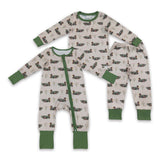 RTS  Matching clothing kids mallard  print baby boy winter clothing-2026.7.30