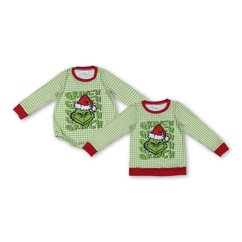 RTS kids matching clothing cartoon print clothing boy christmas winter clothing-2025.9.30
