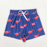 RTS toddler clothes matching clothing animals print shorts baby boy summer swim trunks-2026.1.31
