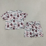 RTS Matching Clothing toddler clothes state print set girls summer clothing-2026.7.23