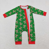 LR1237 Bamboo baby boy clothes crutch boy christmas winter romper