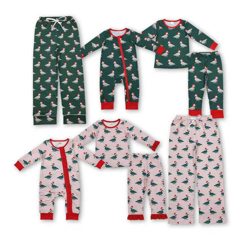 RTS toddler clothes matching mallard print clothing  mama kids christmas clothes-2025.11.5