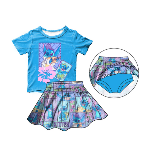 Order Deadline:10th Mar. Split order baby girl clothes cartoon girl summer outfits