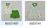 RTS kids matching clothing golf print clothing baby summer clothing-2026.1.16