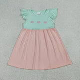 RTS Matching kids clothing embroidery bows print clothing girl summer clothing-2026.4.2