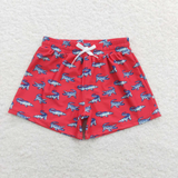RTS toddler clothes matching clothing animals print shorts baby boy summer swim trunks-2026.1.31