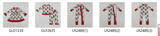RTS kids matching clothing cartoon print clothing girl christmas winter clothing-2025.9.5