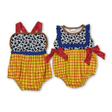 RTS  Matching clothing cartoon print clothing baby summer bubble-2026.5.5