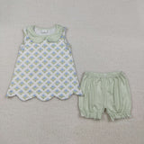 RTS Matching kids clothing floral print clothing baby girl summer clothing-2026.3.24