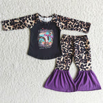 Promotion $5.5/set no MOQ RTS black long sleeve shirt and pants girls outfits