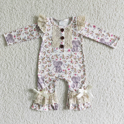 6 A1-26 Promotion $5.5/set no MOQ RTS flower long sleeve baby romper