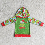 Promotion $5.5/set no MOQ RTS christmas long sleeve shirt