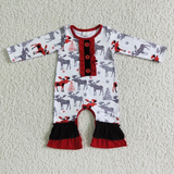 Promotion Girl Christmas Deer Romper