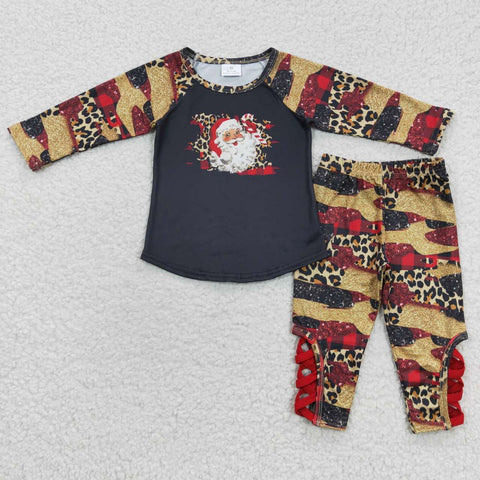 6 B10-17 Girl Sants Patchwork Outfit-promotion 2024.11.9